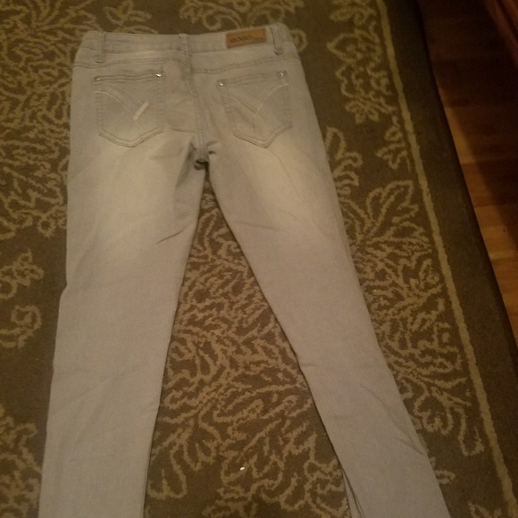 Gray Skinny Jeans - Picture 2 of 3